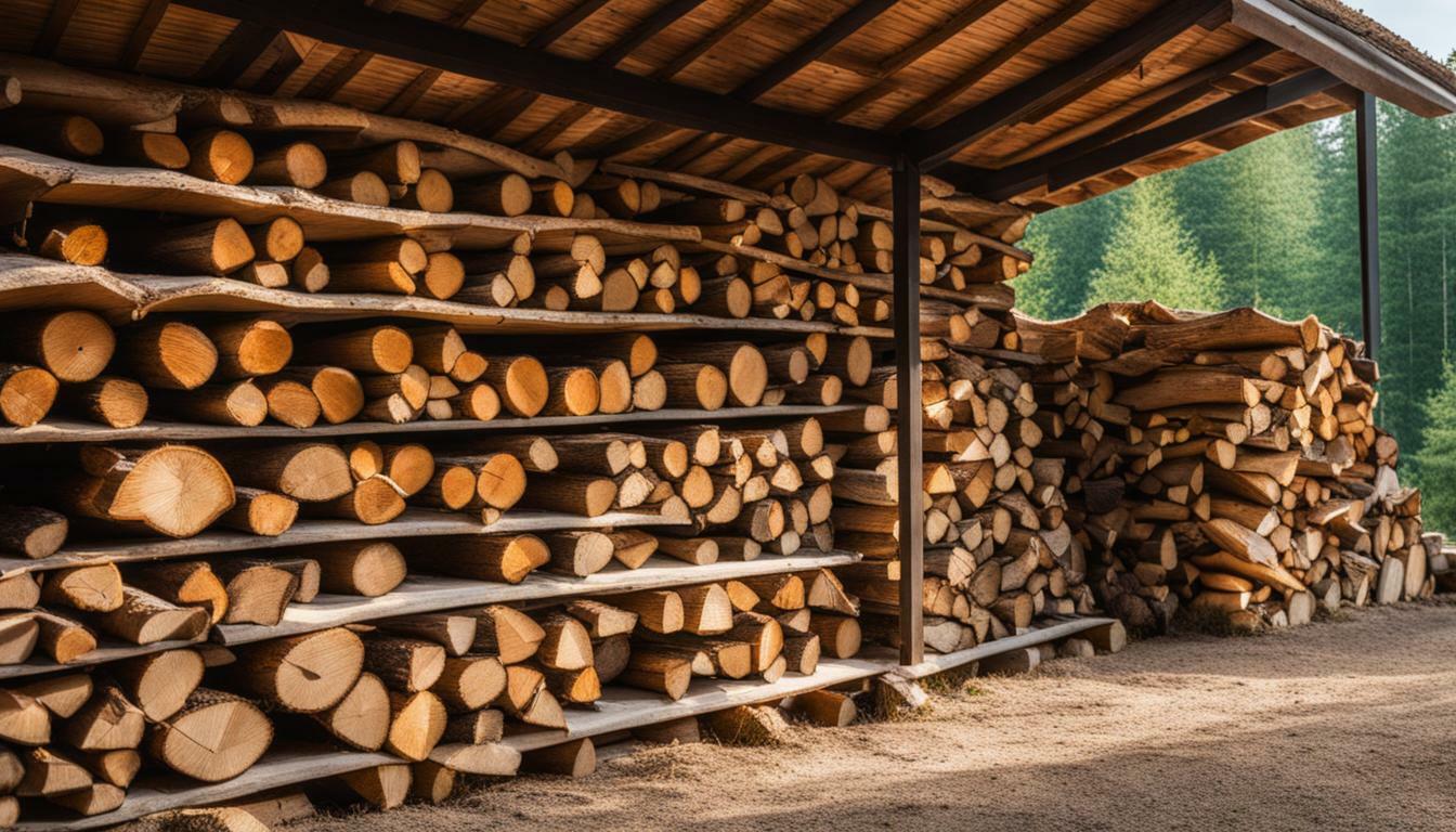 Holz Gerätehäuser als Holzlager: Aufbewahrung von Brennholz
