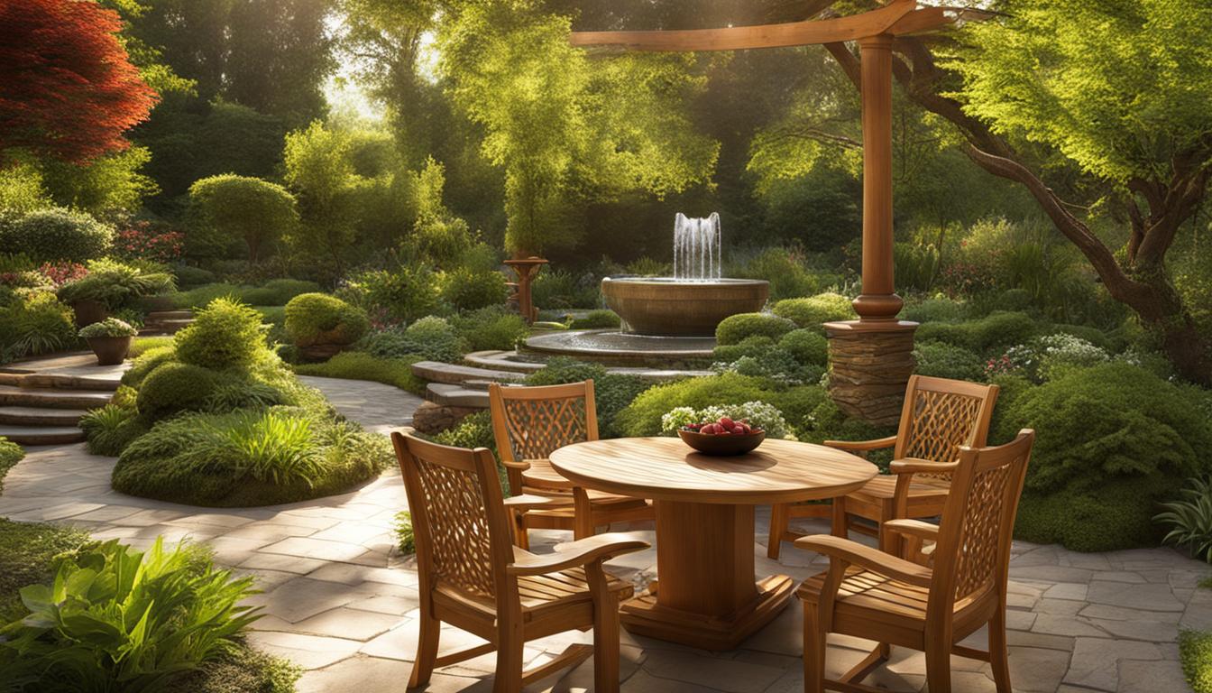 Holzmöbel für den Garten: Gemütliche Sitzgelegenheiten und Tische