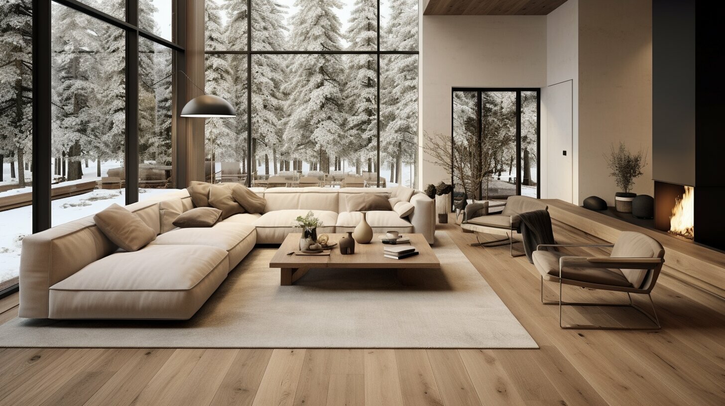 Moderne Interieurs mit geölten Massivholzdielen: Zeitgemäße Eleganz