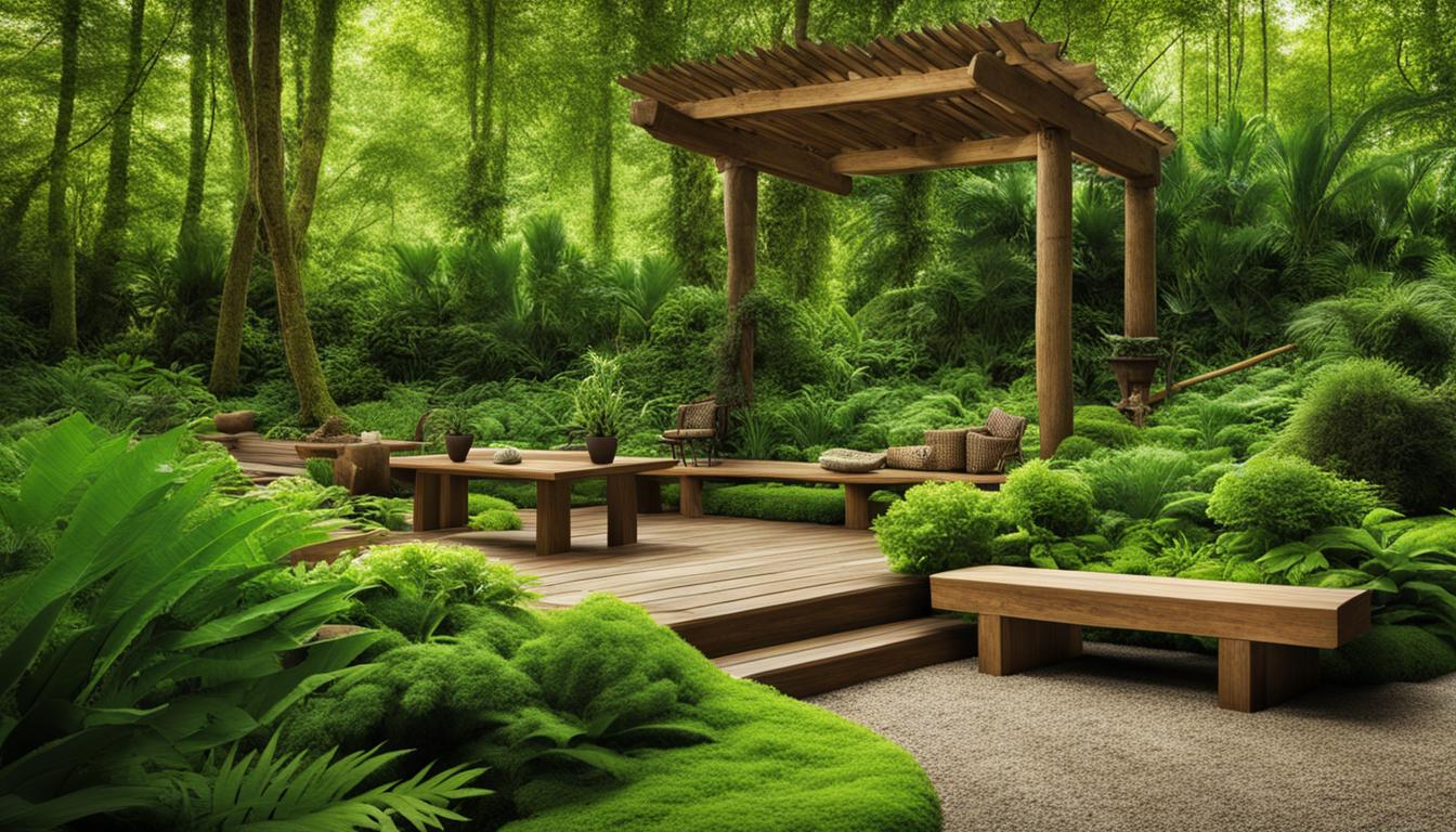 Nachhaltige Ressourcen für Gartenmöbel aus Holz