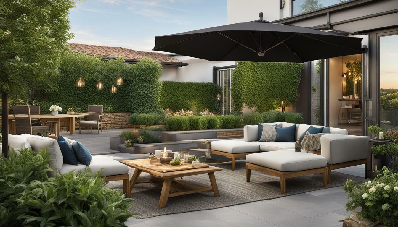 Terrassenbeläge und Gartenmöbel: Outdoor-Living-Gestaltung