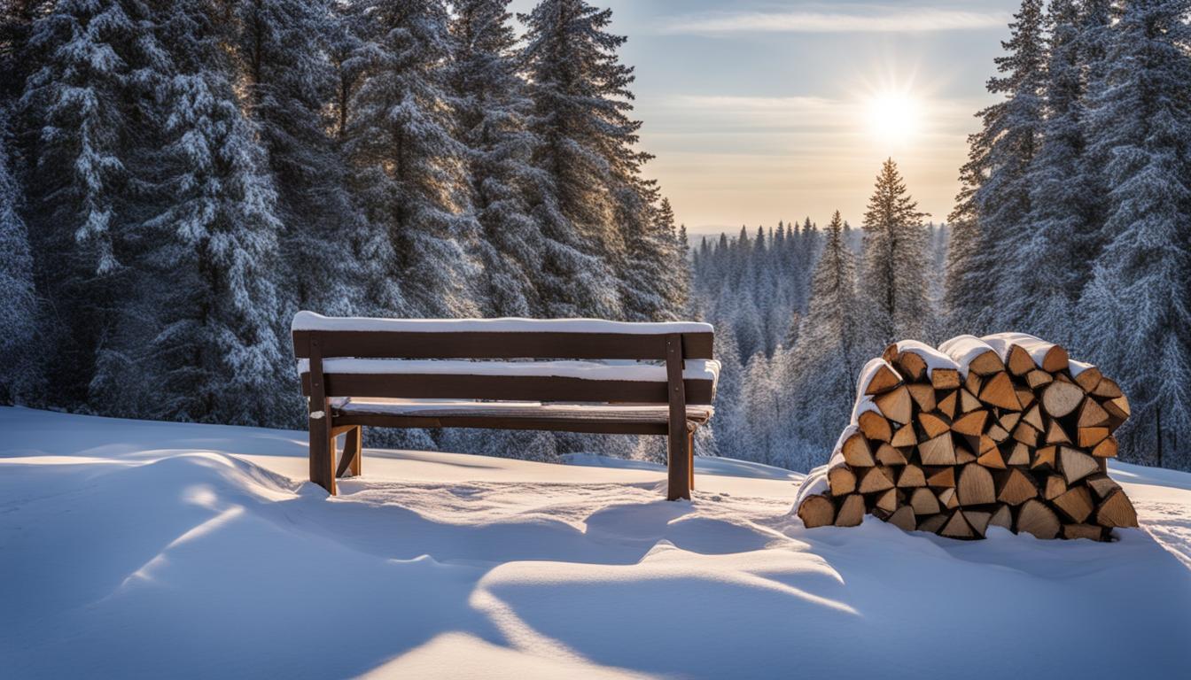 Winterpflege für Holzgartenmöbel