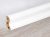 PROFI Sockelleiste Weiß Dekor (MDF-Kern) – BxH: 20×45 mm, 250 cm lang, Cliptechnik, Kabelführung möglich, Leistenclips als Zubehör erhältlich