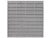 WOODTEX Sichtschutzzaun Kiefer Bretagne Grau – BxH: 180×180 cm, Kiefer, vorlasiert